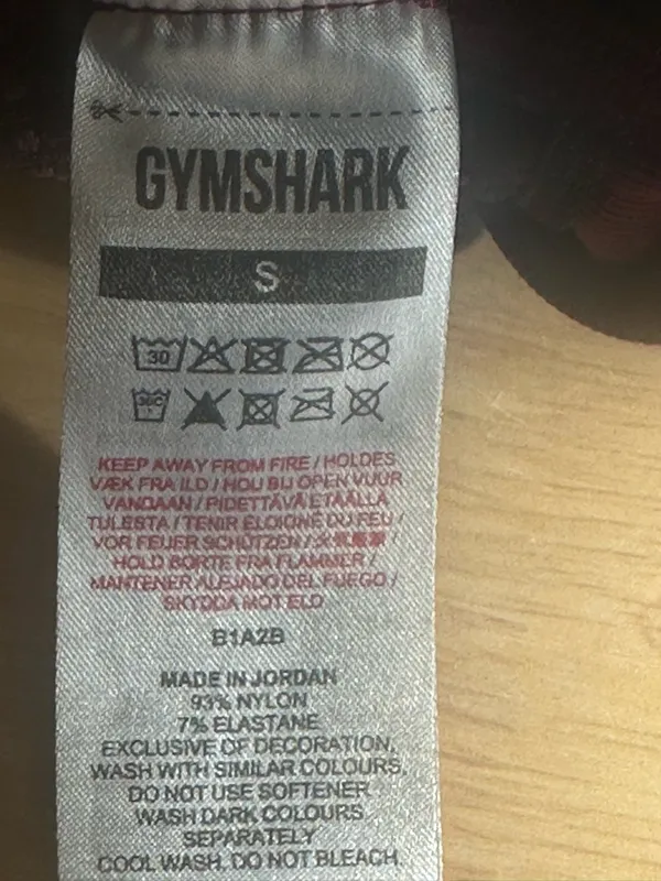 324. Gymshark medium Seamless High-Waist Maroon Leggings - Image 5