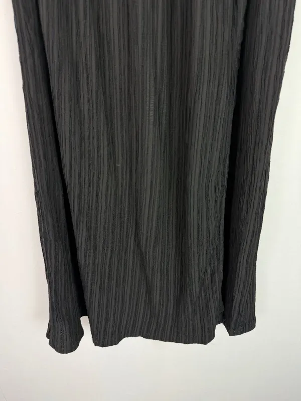 NWT Lulus Midsummer Memories Black Mid-Rise Maxi Skirt Size Small S NEW - Image 4