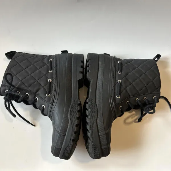 Sperry Top-Sider Womens 8 Gosling Waterproof Duck Boots Black Quilted STS83693 - Image 2