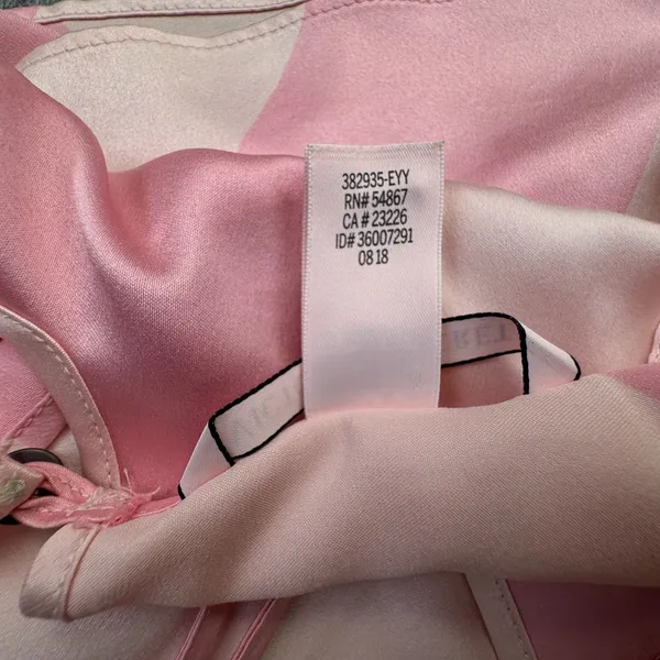 Victoria’s Secret Sz M Pink Stripe Camisole Satin Cropped - Image 7