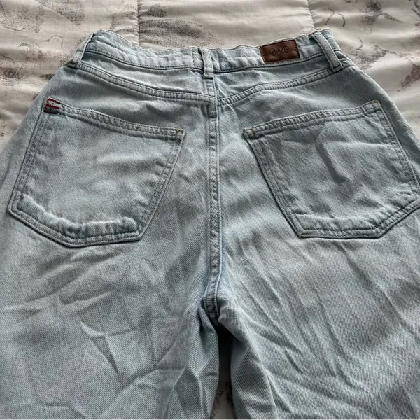 BDG Urban Outfitters High & Wide light wash blue jeans, size 25 western Y2K - Image 16