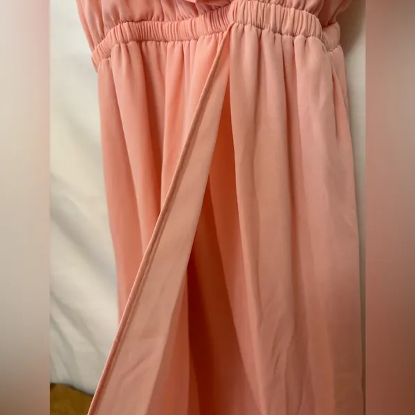Show Me‎ Your MuMu Audrey Maxi Dress Size Small Womens Frosty Pink - Image 7