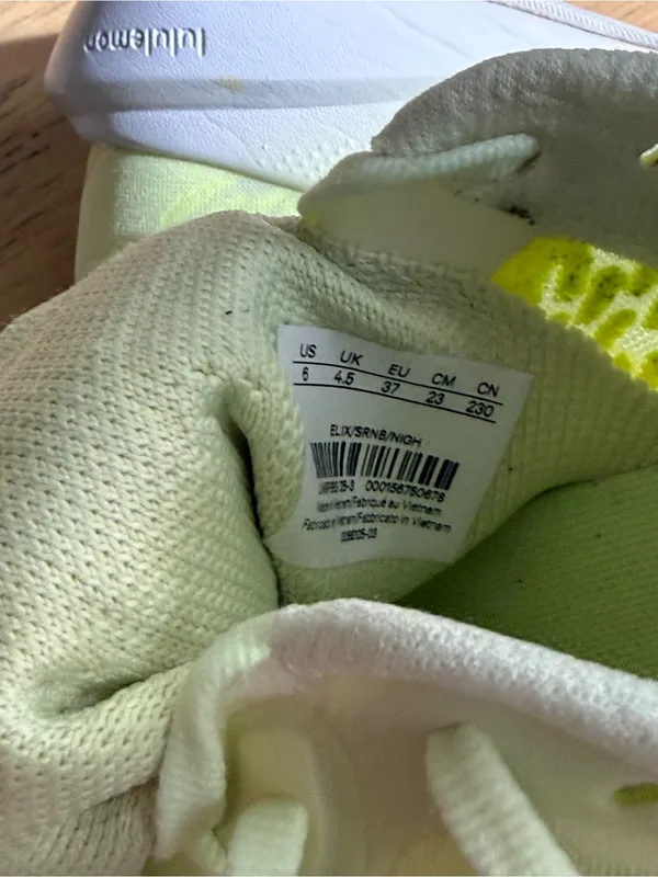 lululemon athletica Neon Yellow Lightweight Running Sneakers - Image 4