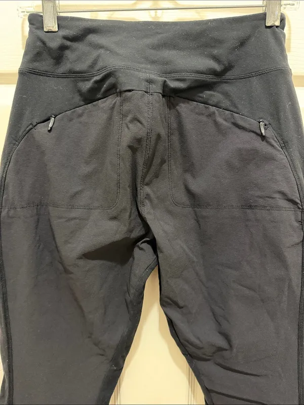 Athleta Black High-Line Hybrid Summiter Performance Jogger Pants Size - 4 - Image 3