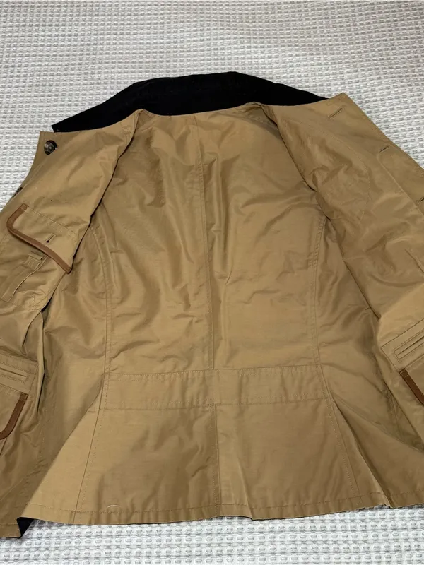 Ralph Lauren Khaki Black Reversible Field Vest Equestrian Size Large Classic - Image 7