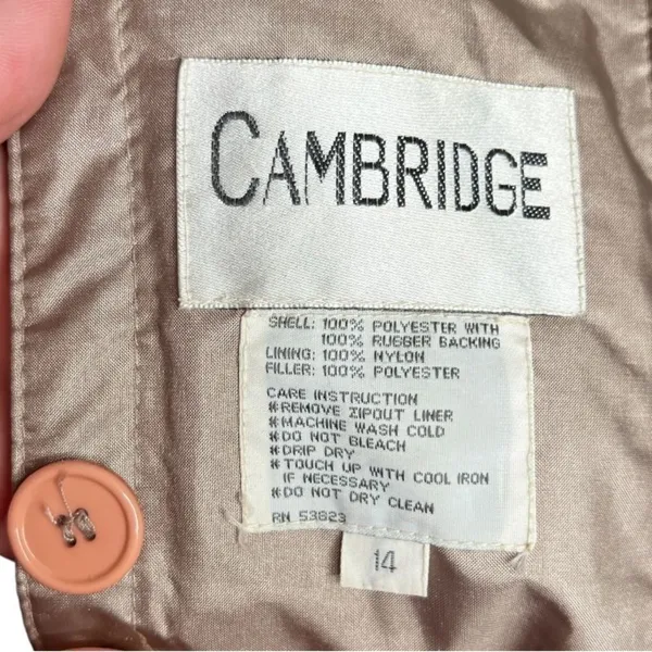 Vintage Cambridge Hoody Rain Coat‎ - Image 6