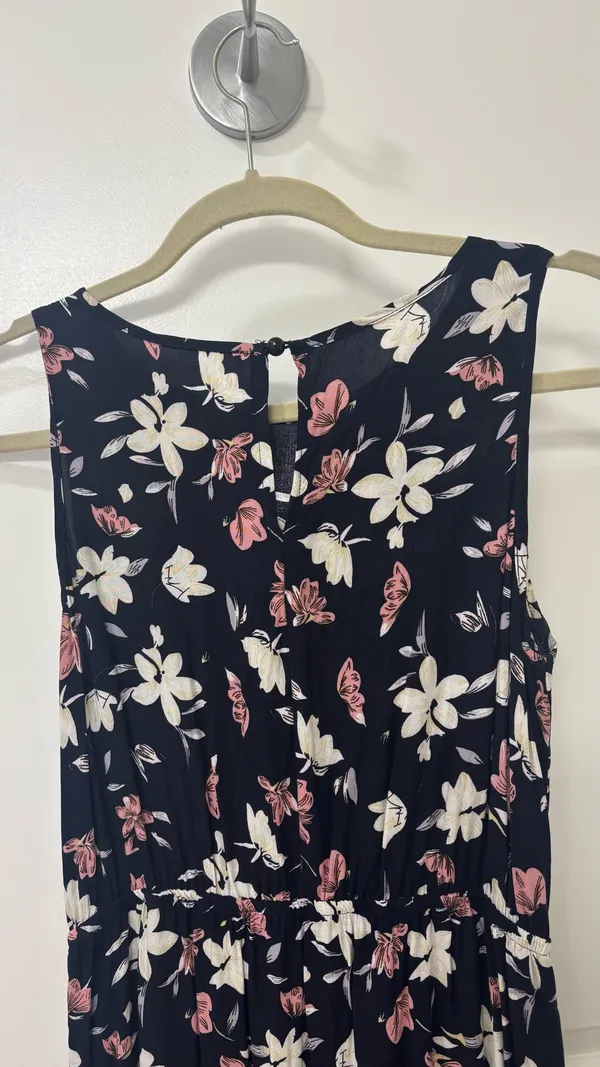 Blue floral maxi dress - Image 2