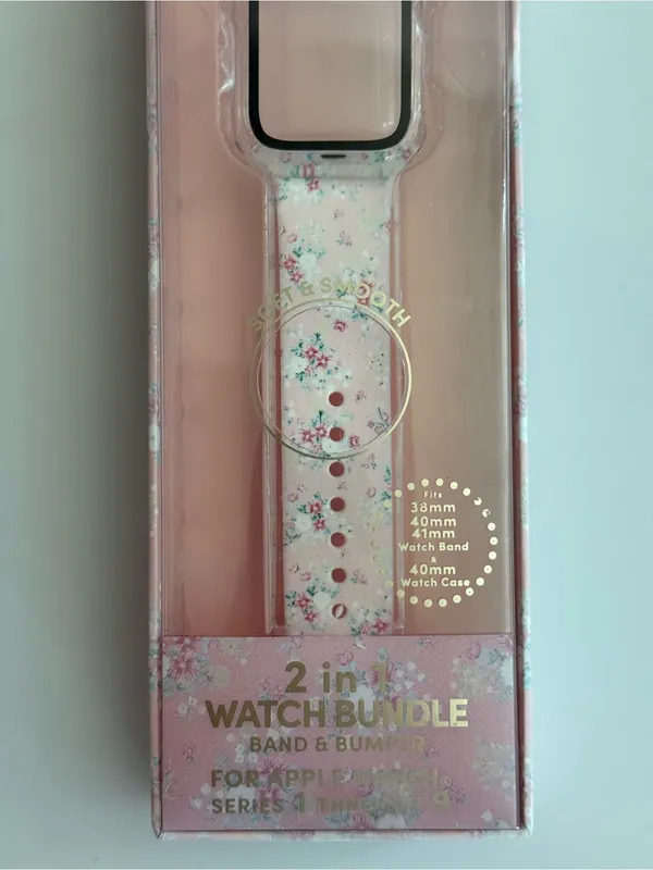 Poppy nwt Pink Floral Watch Band Bundle for Apple Watch - Image 2