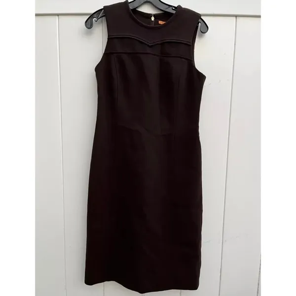 Tory Burch black shift work dress - Image 4