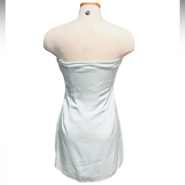 Princess Polly Irena Strapless Mini Dress Light Blue Size 10 NWOT - Image 9