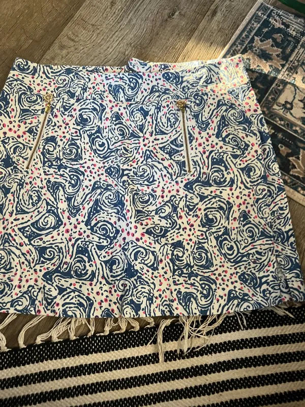 Lilly Pulitzer |‎ Marigold skort in indigo Star Crush size 4 - Image 6