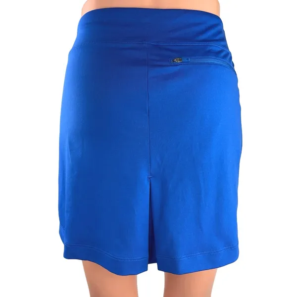 Nike Golf Blue High Waist Back Slit Tennis Athletic Straight Mini Skirt Size S - Image 3