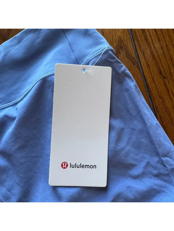 Lululemon Speed Up Short High Rise 2.5” Mesh Vent Prep Blue Size XL NWT - Image 3