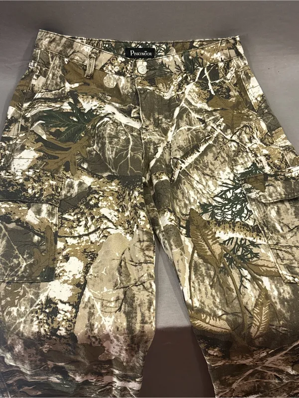 Womens/ juniors Camouflage fashion/ Hunting Pants small trendy camo - Image 5