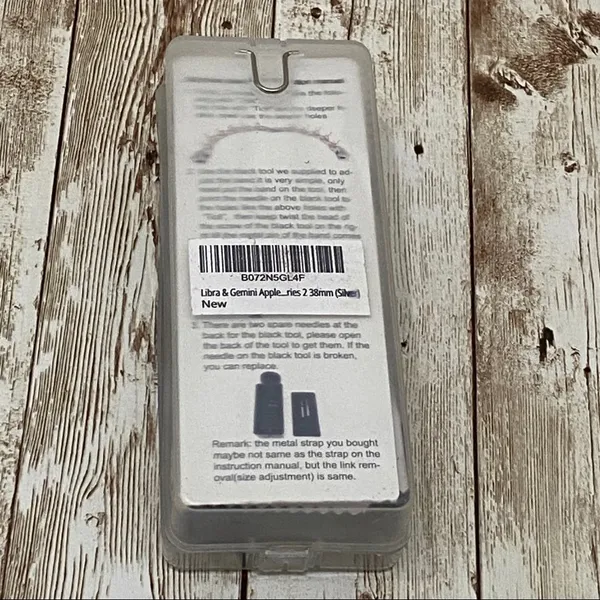 Libra Gemini Stainless Steel Apple Watchband - Image 3