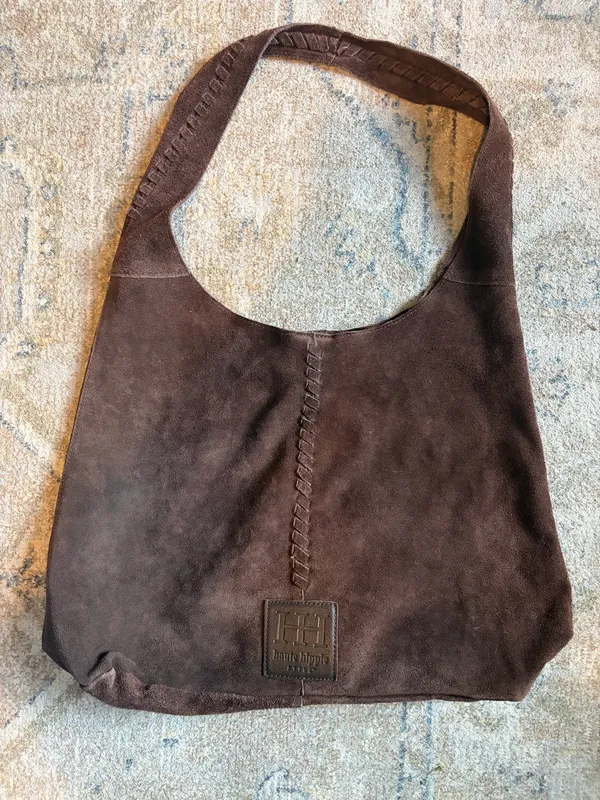 Leather slouchy bag - Image 2