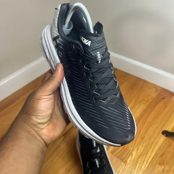 Hoka One One Rincon 3 Black/White 1119396 BWHT Size 8.5W B/7M No box - Image 20