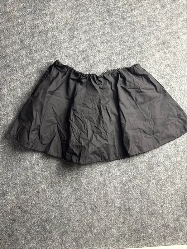 Nia Amanda Skort Woman’s Small Y2K NWT Black A-Line Mini Casual Summer Skirt - Image 6