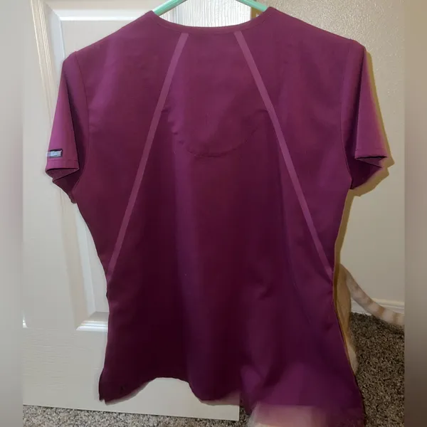 Grey's Anatomy Women's wine Scrub set - Image 3