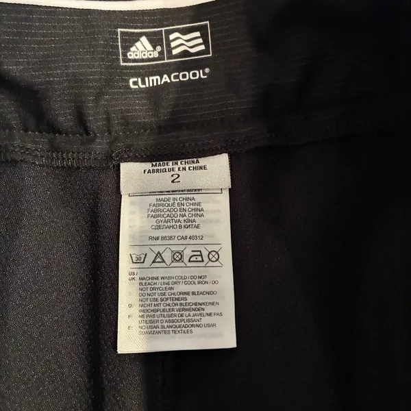Adidas Golf Skort Pull On Athletic Performance Black Size 2‎ - Image 3