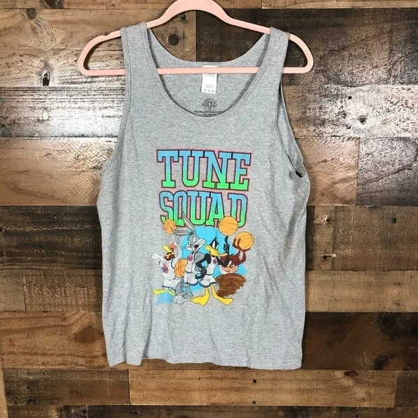 Space jam vintage tank top‎ Gray Size M - Image 6
