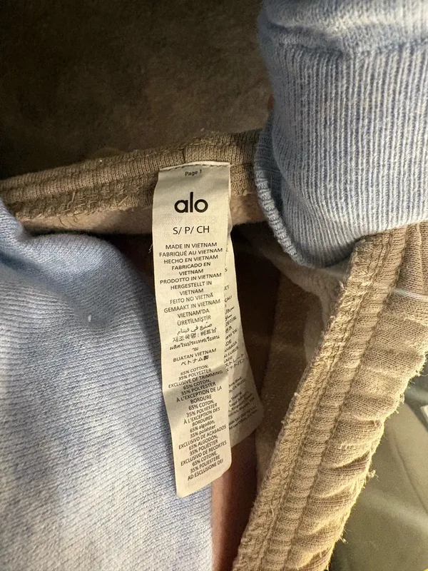 Alo Yoga Sweat Set Gravel - Image 8
