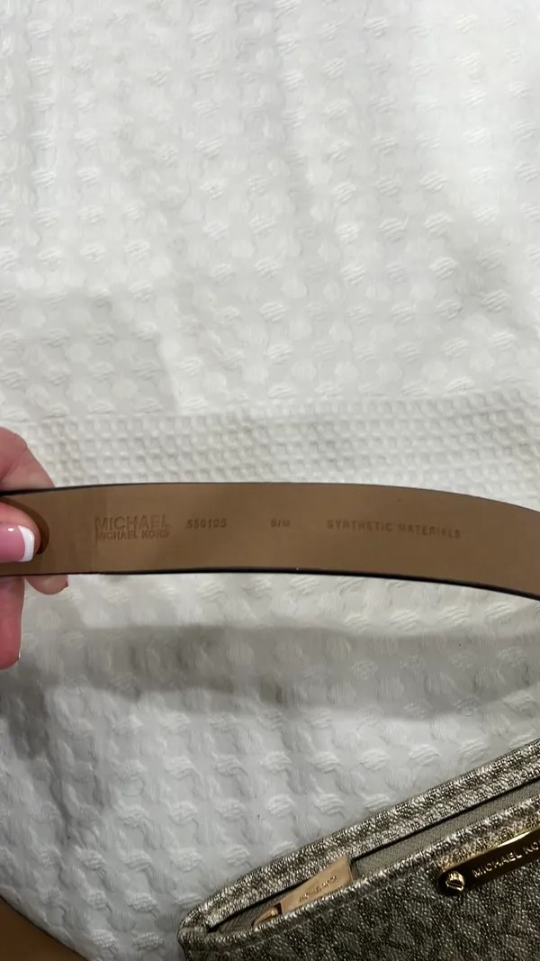 Michael Kors Fanny Pack Belt Bag Logo S/M - Image 4