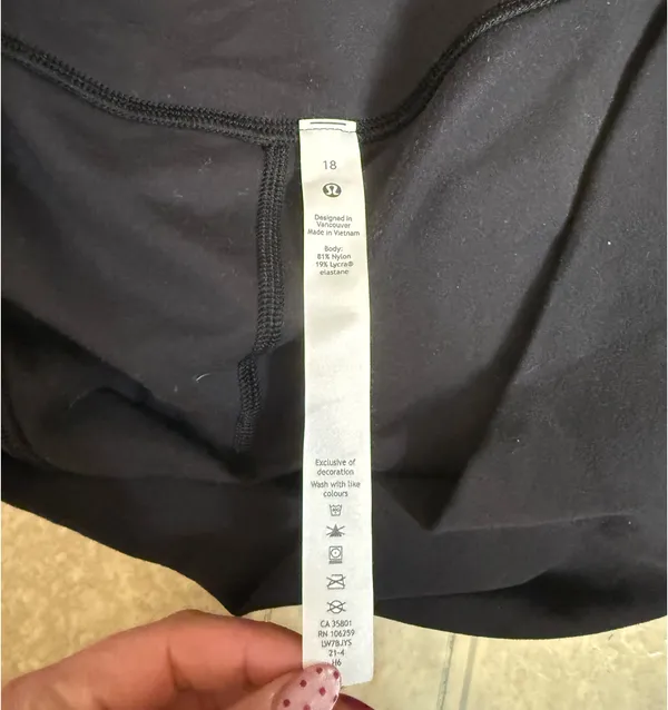 Lululemon Biker Shorts - Image 3
