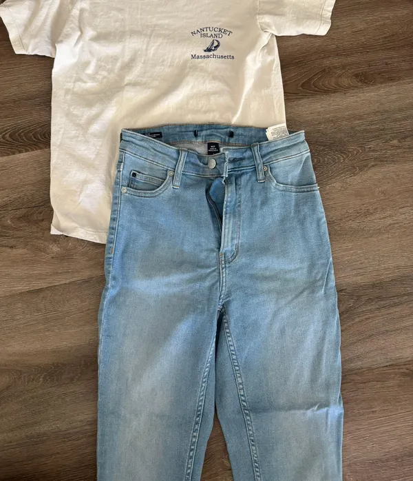 Calvin Klein Light Blue Jeans - Image 2
