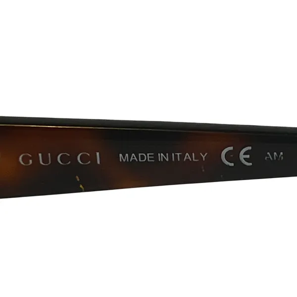 Gucci Eyeglasses Womens GG 3553 Dark Tortoise Gold Horsebit Crystal Frames Only - Image 8