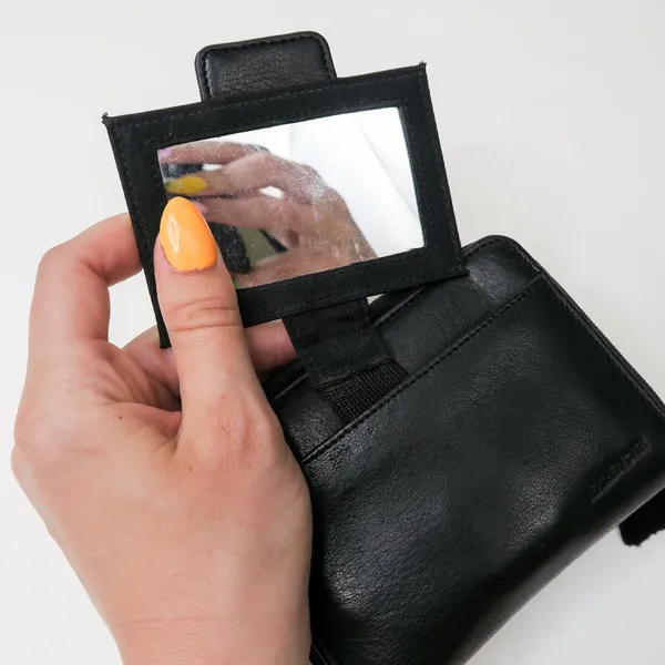 Vintage 90s Black Leather Wallet - Image 4