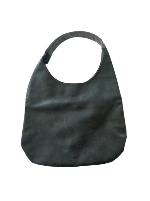 Fawn Slouchy Tote Shoulder Bag Faux Leather Bag Grey NEW NWT - Image 4