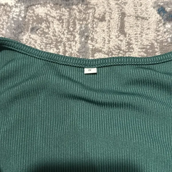 Women’s dress with cut out - Green - Small - Image 4