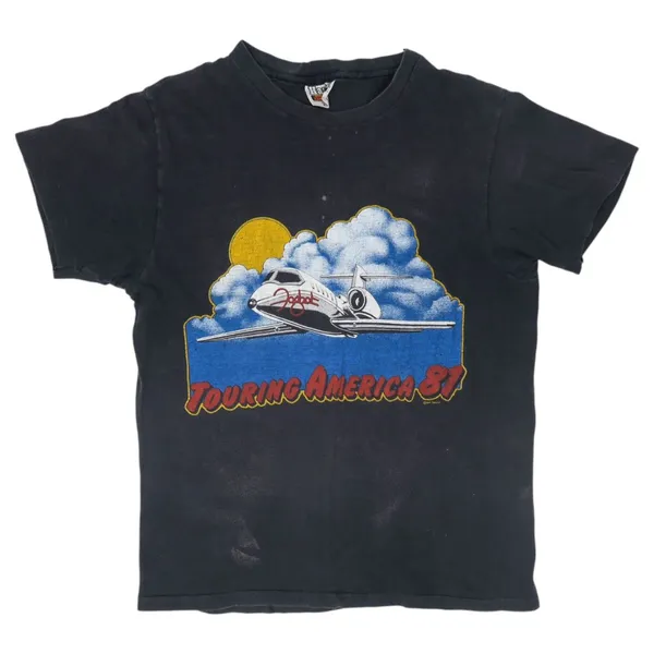 Hanes Vintage Foghat Touring America 81 Shirt - Image 2