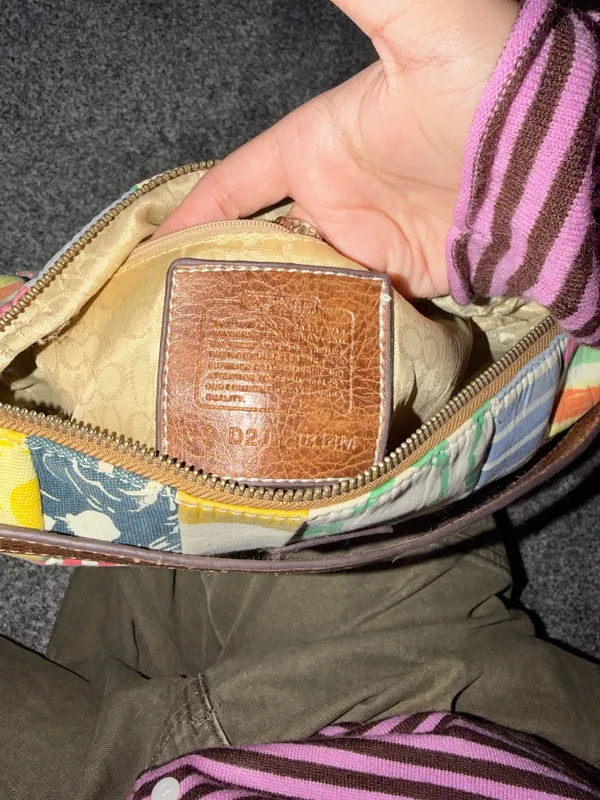 Coach Patchwork Bag - Image 4