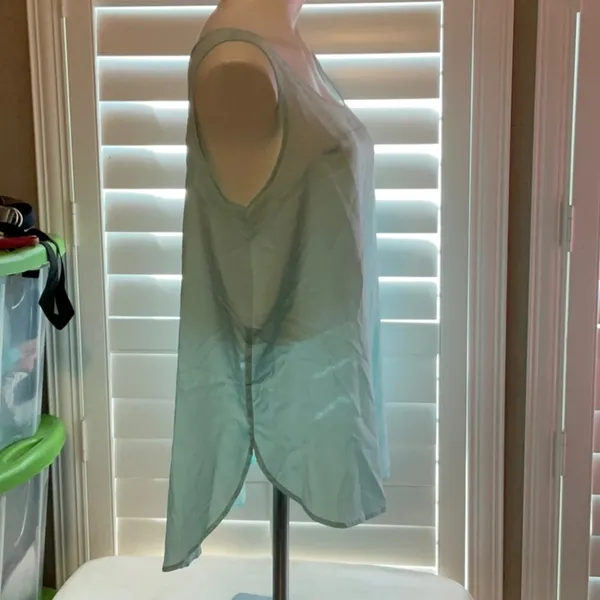 Cato Green Sleeveless Tank Top - Image 2