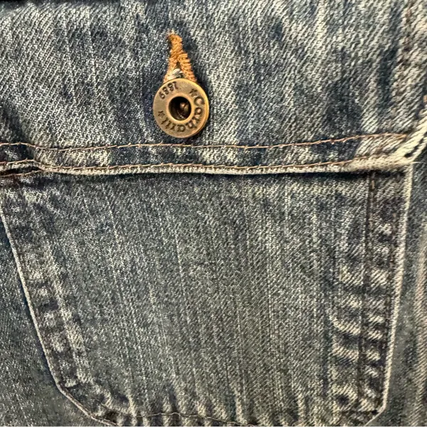 Carhartt Denim Button Down Jacket - Image 3