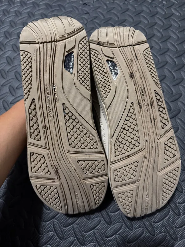 New Balance Womens 928 Walking Shoes Tan Suede Leather Comfort Sneakers Size 8 - Image 5