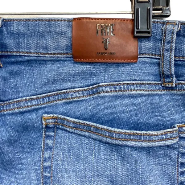 Frye‎ High Rise Straight Leg Blue Jeans Size 14 - Image 3