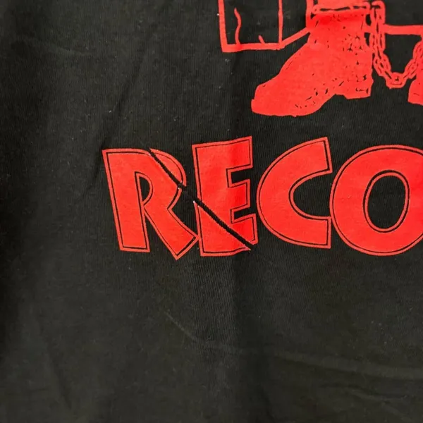 Death Row Records Electric Chair Inmate Logo Long Sleeve XL - Image 5