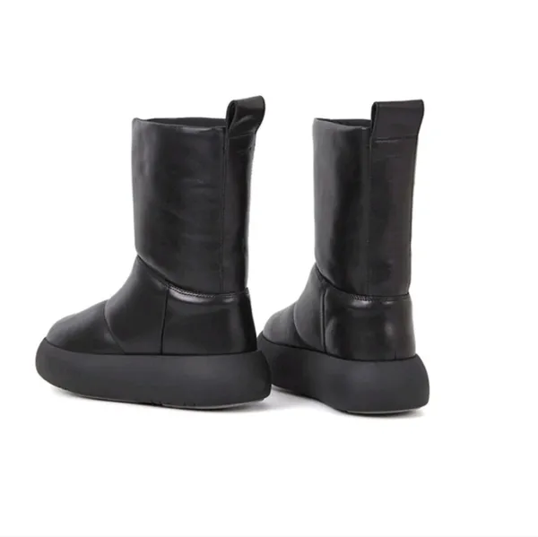 Vagabond Aylin Puffer Tall Boots Black Leather Women's Size 8 Sold Out‎ UO - Image 11