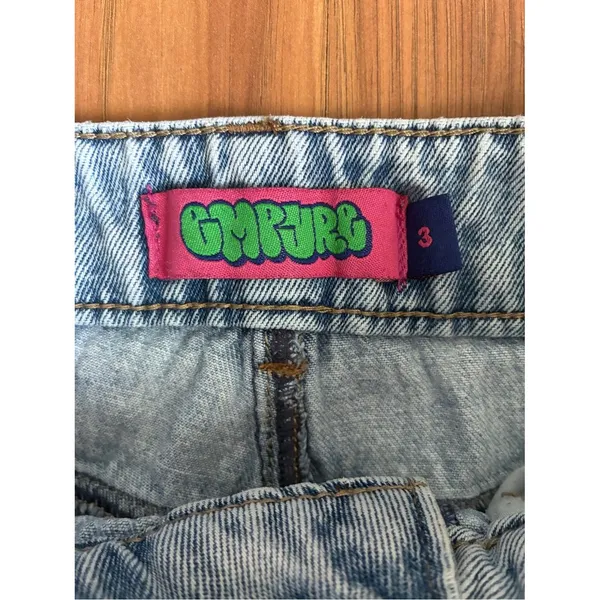 Empyre Tori 90s SK& Carpenter Jeans Light Wash Blue Baggy Skater Size 3 - Image 5