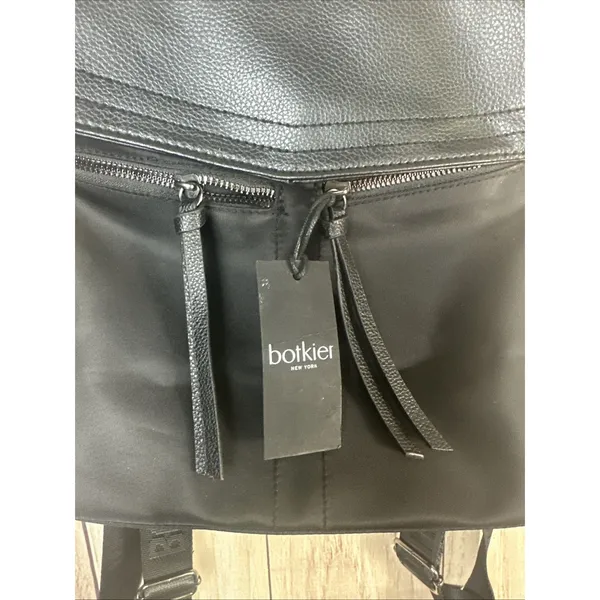 NWT - BOTKIER Women's 'TRIGGER MINI' Black Nylon/1Leather BACKPACK - O/S - Image 2
