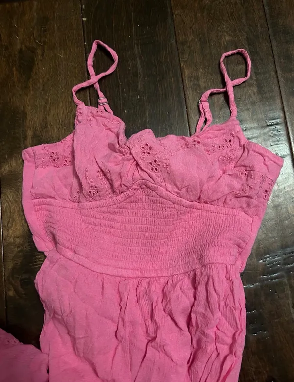 Pink Hollister Midi Dress - Image 2