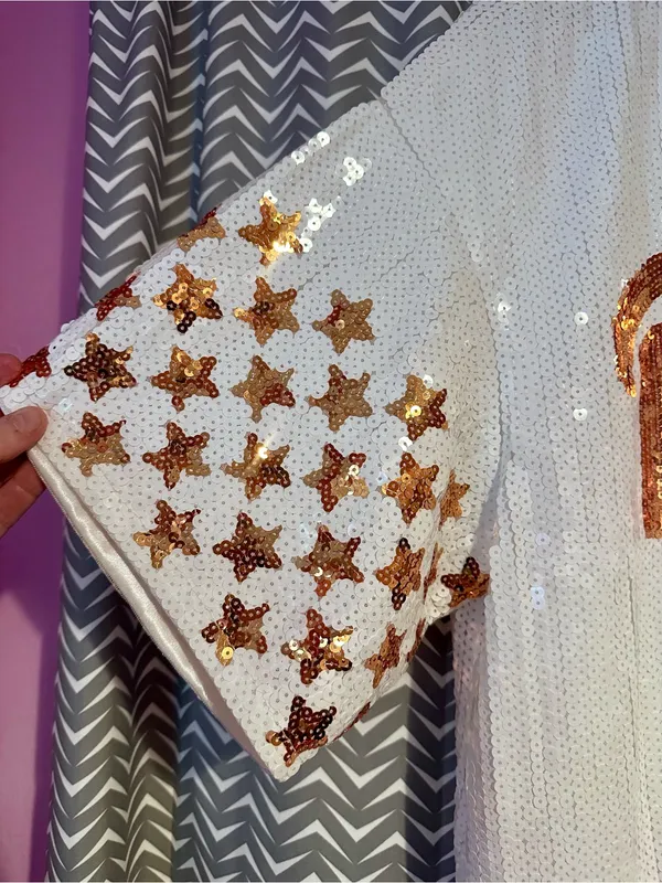 NWT Simply Southern | SEQUIN BRIDE TOP, Small - Image 5