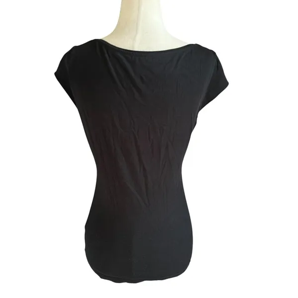 H&M Black Women's T-Shirt Top Size Small | 75-10 - Image 3