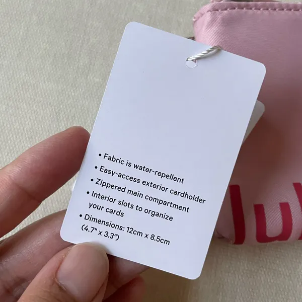 Lululemon Clippable Card Pouch - Pink Haze - Image 13