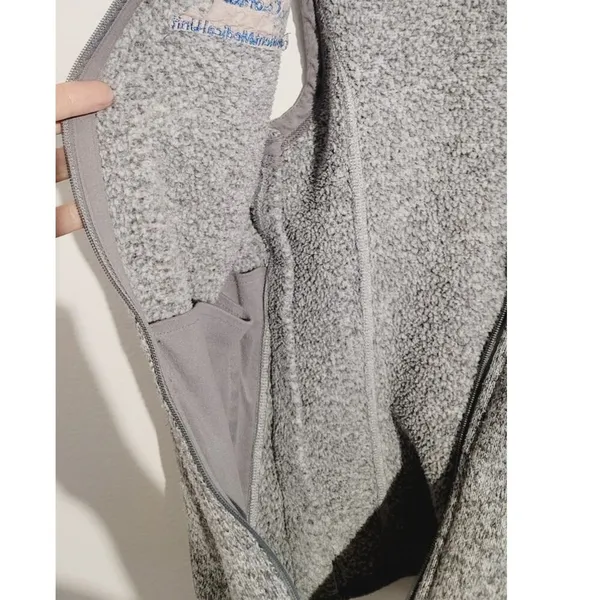 Patagonia Better Sweater 25886 Fleece Vest Embroidered Logo Gray Medium - Image 10
