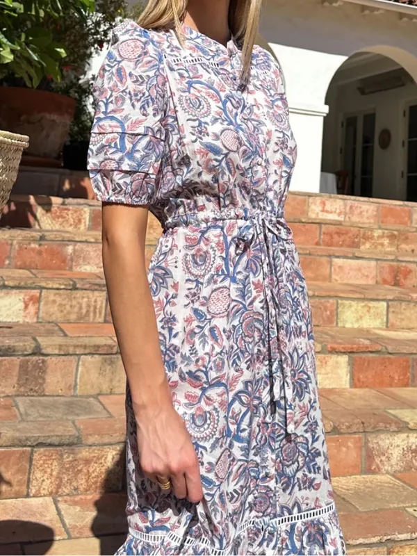 NWT Emerson Fry Love, Tomas Lucy 4 Floral Button Front Dress Large Retail $188 - Image 2