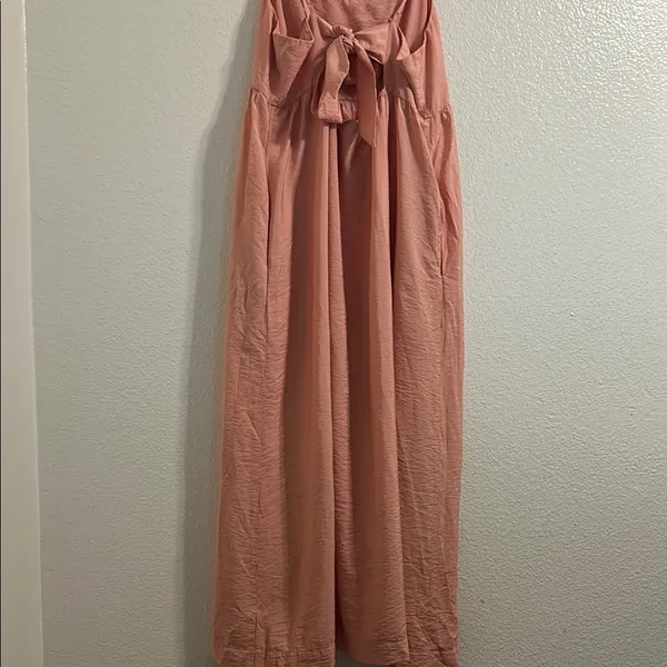 A New Day Pink Sleeveless Square Neck Maxi Sundress - Image 5